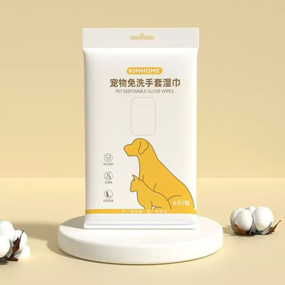 Pet Disposable Glove Wipes